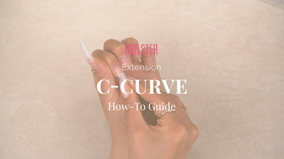 Forlængelse med C-curve tipper - Nailster Denmark