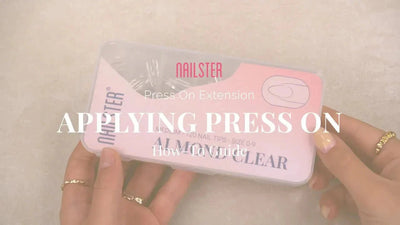 Påføring af Press-on Tipper - Nailster Denmark