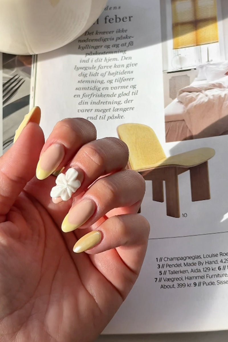 Butter Yellow Look - Katrine Regnbue | Nailster Denmark