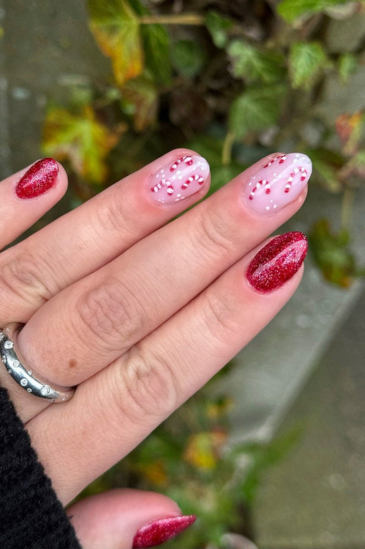 Christmas Candy Look | Nailster Denmark