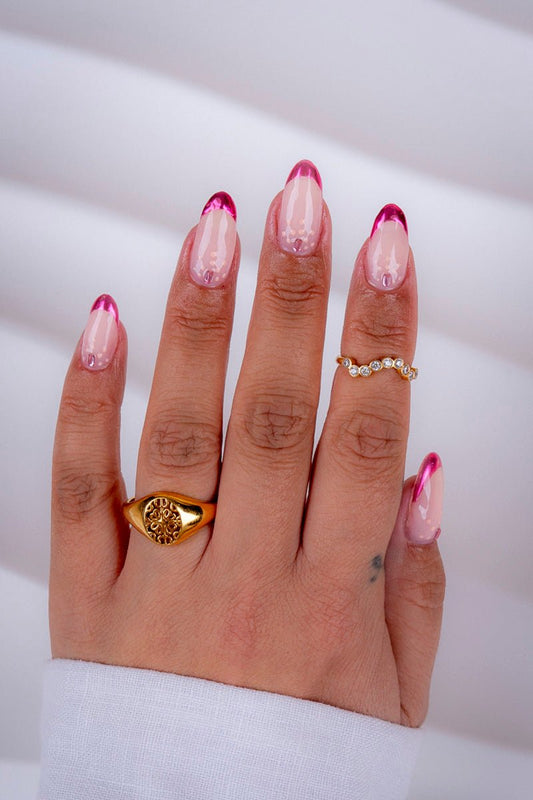 Pink Chrome Delight | Nailster Denmark