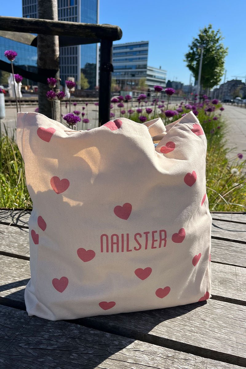 Tote Bag - Happy Heart | Nailster Denmark