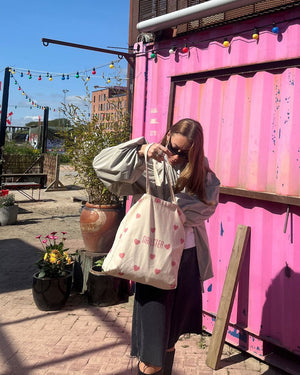 Tote Bag - Happy Heart | Nailster Denmark
