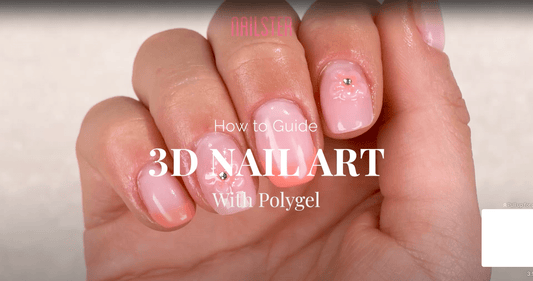 3D-Blomst med Polygel - Nailster Denmark