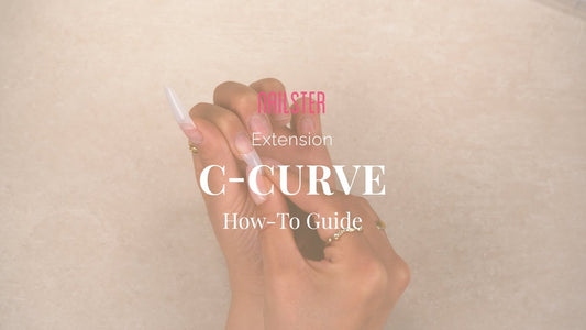 Forlængelse med C-curve tipper - Nailster Denmark