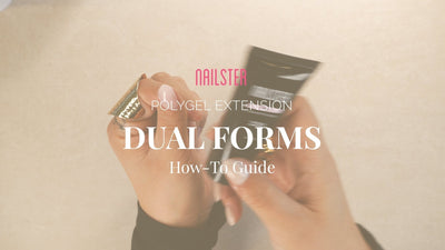 Forlængelse med Polygel med Dual Forms - Nailster Denmark