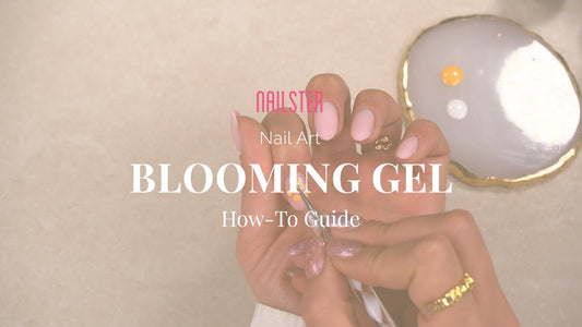 Nail Art med Blooming Gel - Nailster Denmark