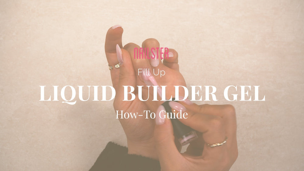 Opfyldning med Liquid Builder Gel - Nailster Denmark