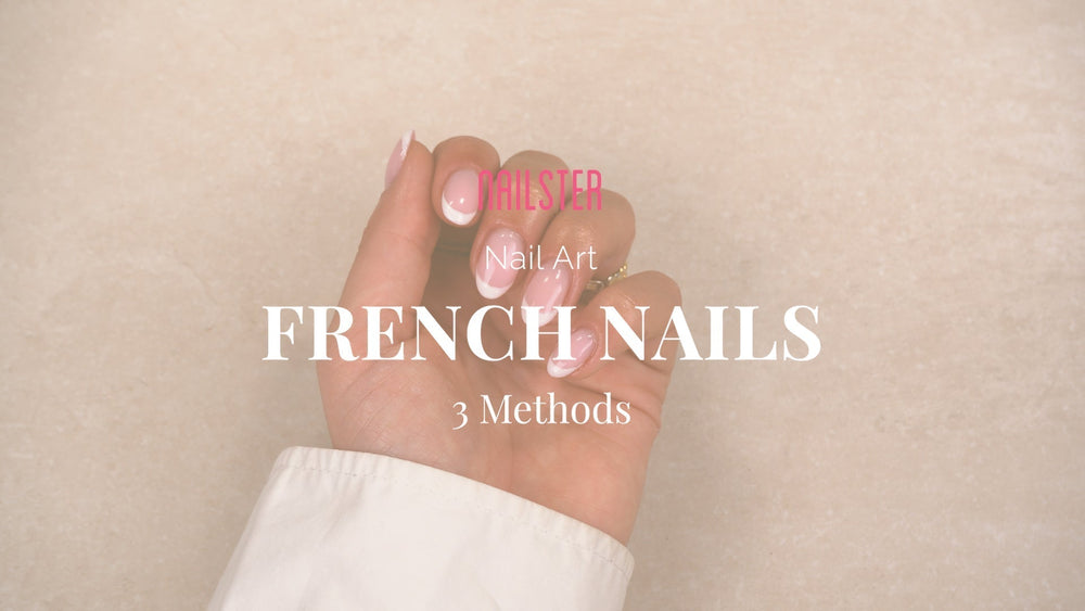 Påføring af French Tips - 3 metoder - Nailster Denmark