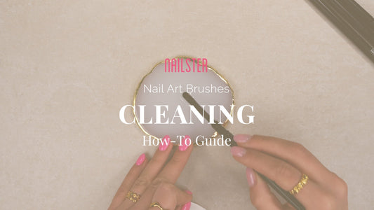 Rengøring af pensler - Nailster Denmark