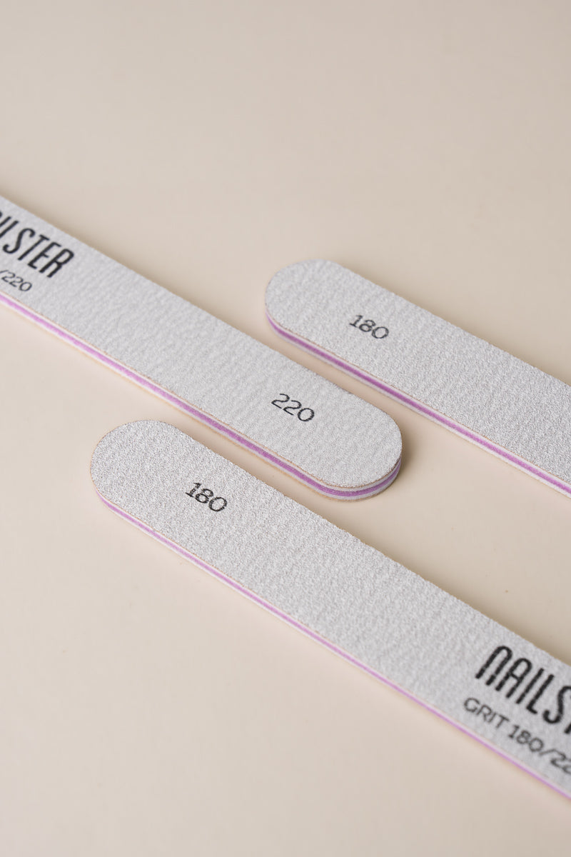 Straight Neglefil 180/220 - 3 stk.