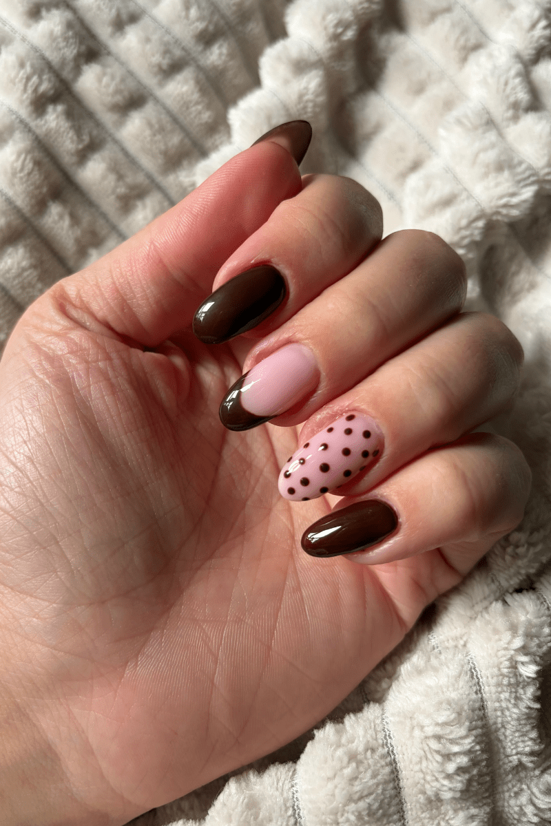 Autumn Mocha Look | Nailster Denmark