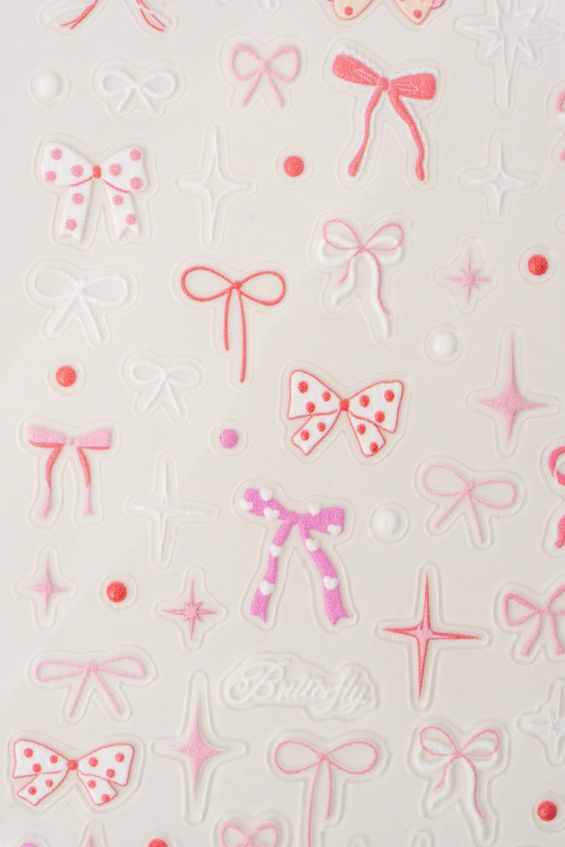 Birthday Bows - Stickers | Nailster Denmark