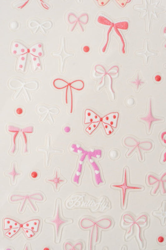 Birthday Bows - Stickers | Nailster Denmark