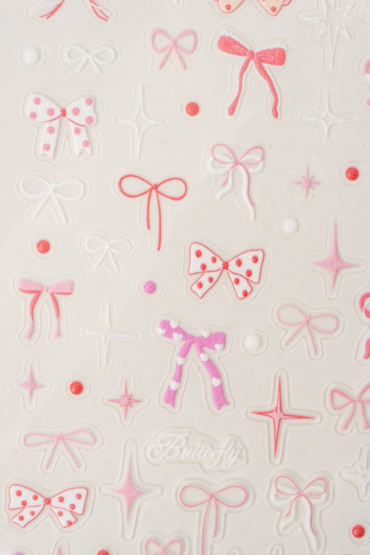 Birthday Bows - Stickers | Nailster Denmark