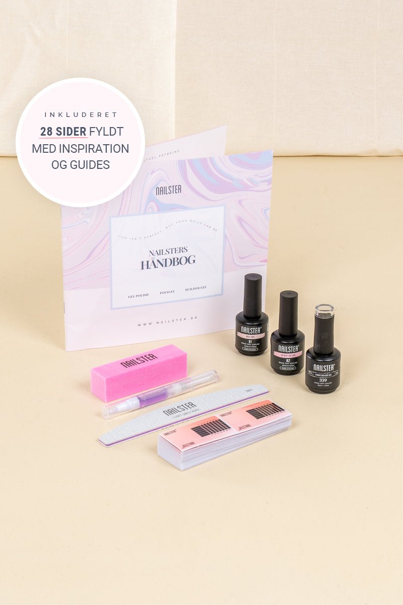 Builder Gel Starter Kit Basic | Nailster Denmark