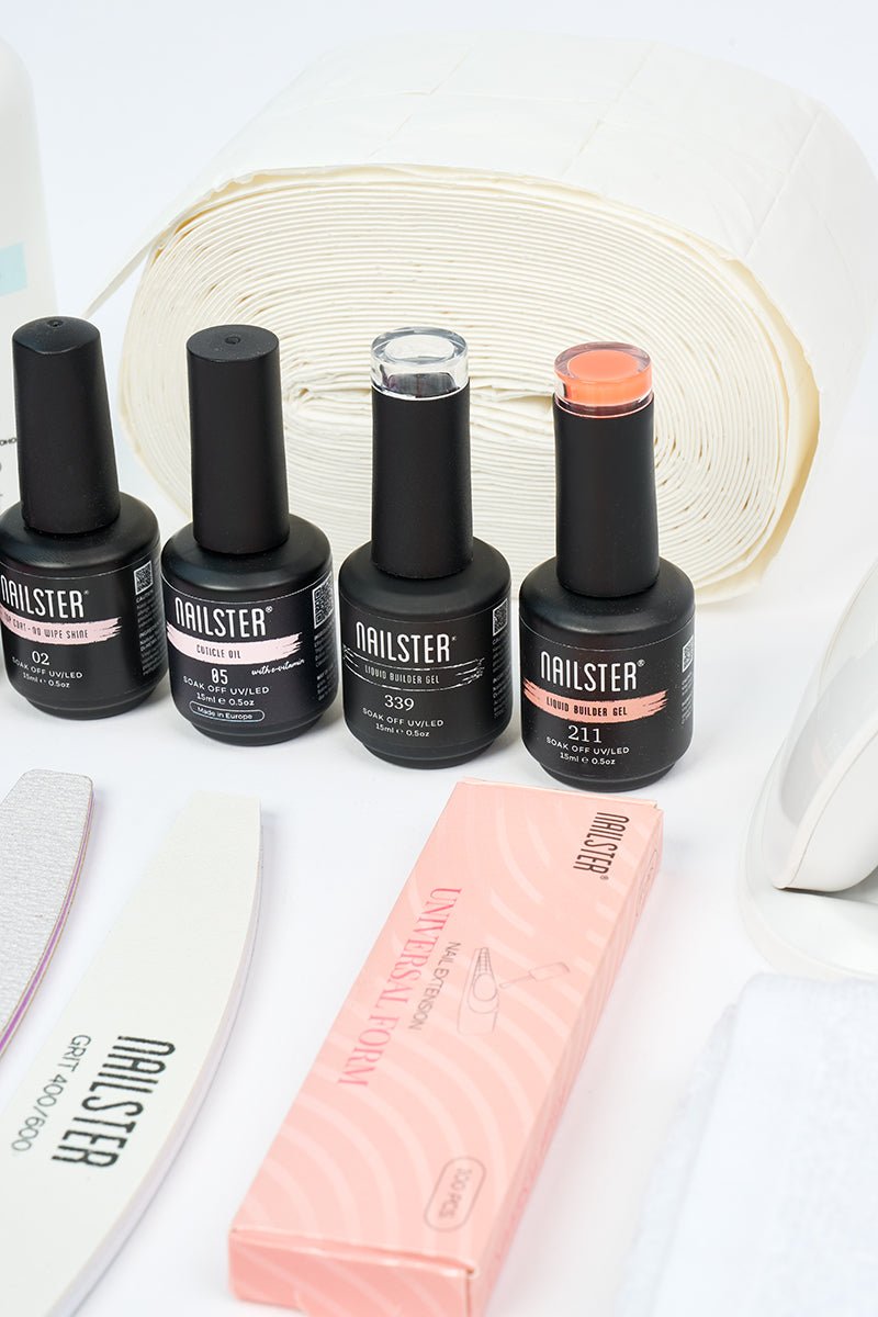 Builder Gel Starter Kit Premium | Nailster Denmark