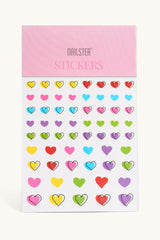 Cartoon Hearts - Stickers | Nailster Denmark