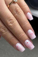 Coquette Ribbon Look | Nailster Denmark