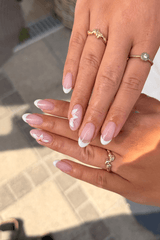 Floral French Look | Nailster Denmark