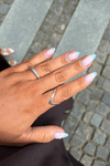 Frosted French Look | Nailster Denmark