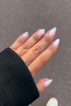Frosted French Look | Nailster Denmark