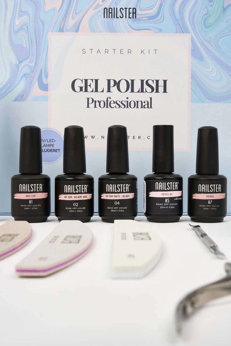 Gel Polish Starter Kit Professional | Nailster Denmark
