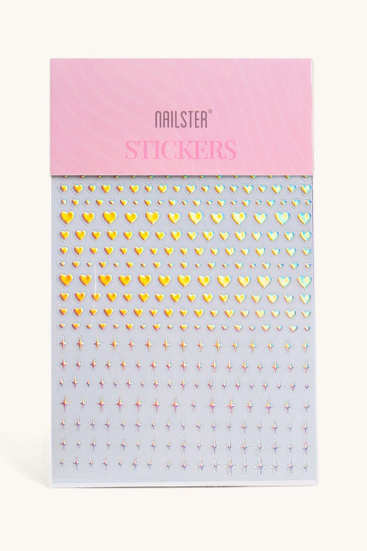 Happy Hearts - Stickers | Nailster Denmark
