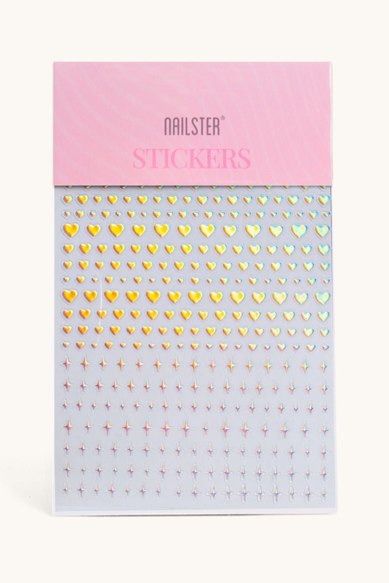 Happy Hearts - Stickers | Nailster Denmark