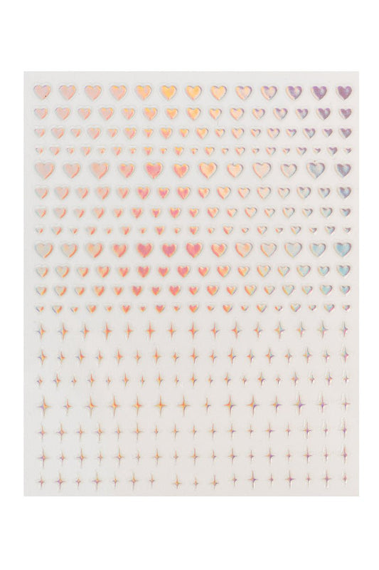 Happy Hearts Stickers | Nailster Denmark