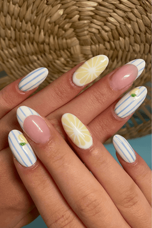 Lemon Breeze Look | Nailster Denmark