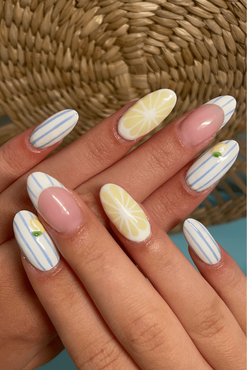 Lemon Breeze Look | Nailster Denmark