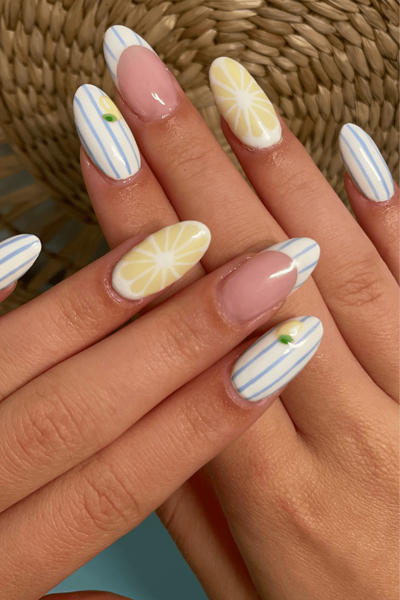 Lemon Breeze Look | Nailster Denmark