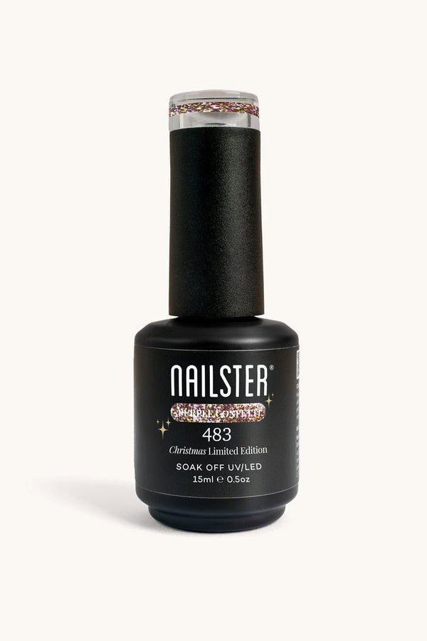 Limited Edition - Purple Confetti | Nailster Denmark