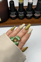 Matcha Lines Look | Nailster Denmark