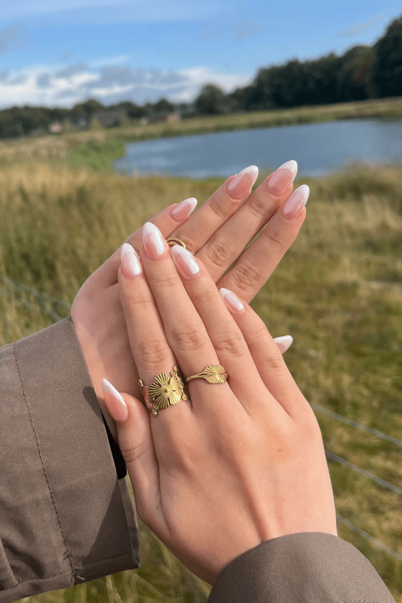 Milky French Look | Nailster Denmark