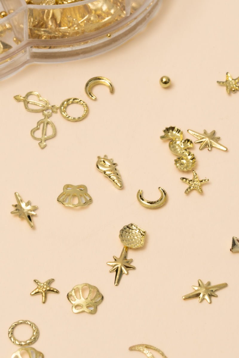 Nail Charms - Golden Moonlight | Nailster Denmark