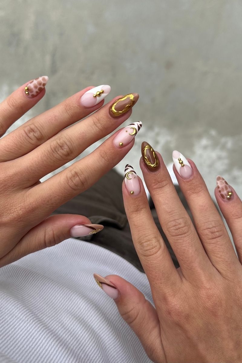 Nail Charms - Golden Treasure | Nailster Denmark
