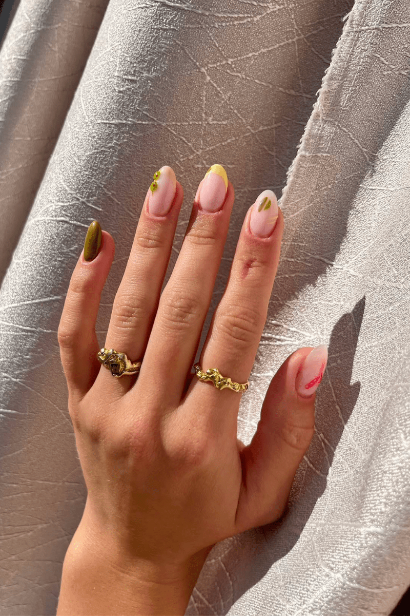 Olive Spritz Look | Nailster Denmark