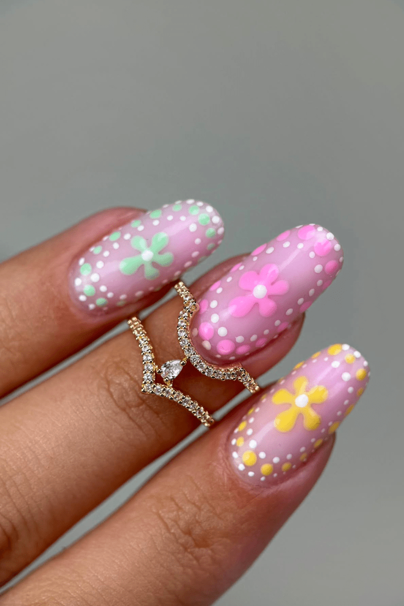 Pastel Blossom Look | Nailster Denmark