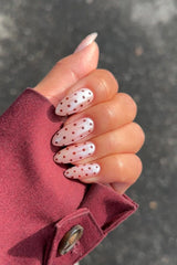 Pearl Espresso Dots | Nailster Denmark