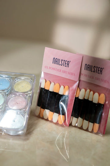 Pearl Powder sæt (12 stk.) | Nailster Denmark