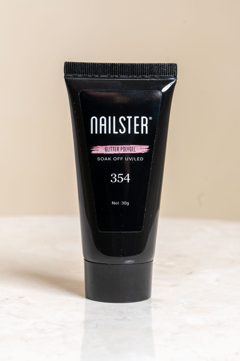 Polygel Glimmer Pink · 354 | Nailster Denmark