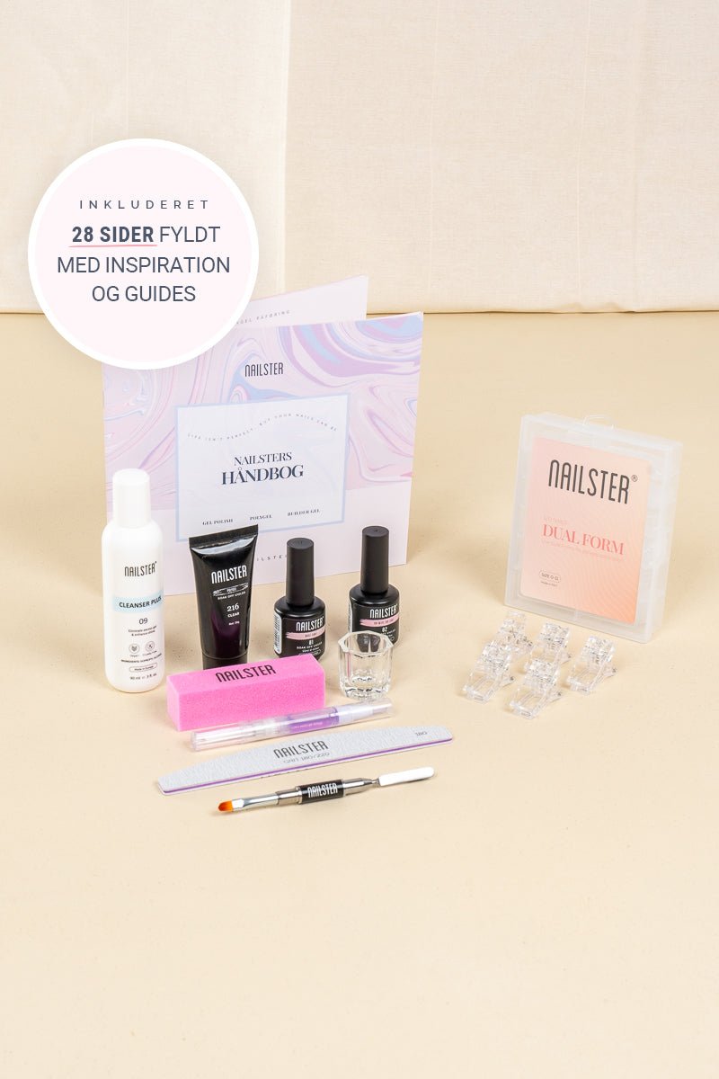 Polygel Starter Kit Basic | Nailster Denmark