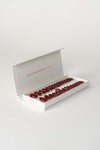 Press & Go - Cherry Cat Eye - Almond | Nailster Denmark