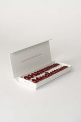 Press & Go - Cherry Cat Eye - Almond | Nailster Denmark