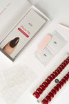 Press & Go - Cherry Cat Eye - Square | Nailster Denmark