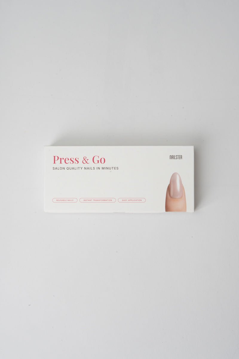 Press & Go - Classic Glazed - Almond | Nailster Denmark
