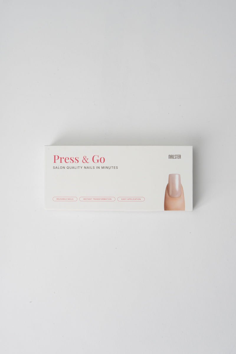 Press & Go - Classic Glazed - Square | Nailster Denmark