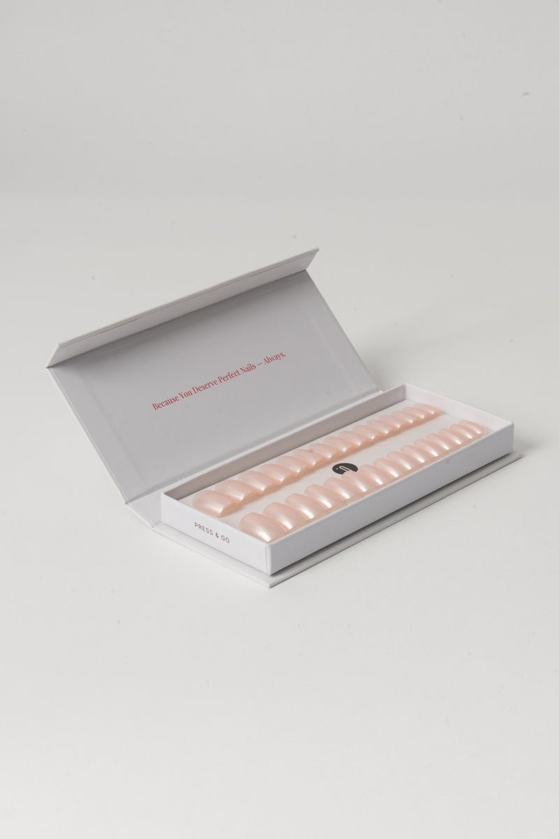 Press & Go - Classic Glazed - Square | Nailster Denmark